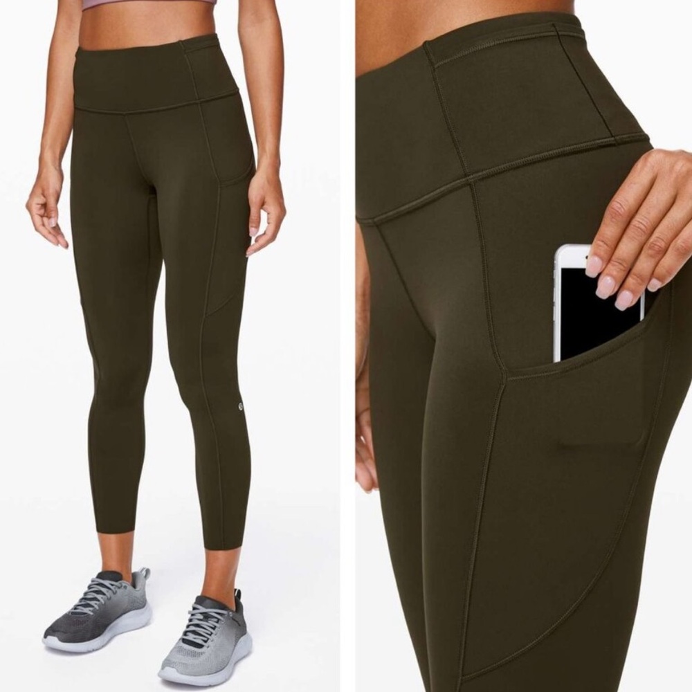 Lululemon Fast and Free 25” size 6